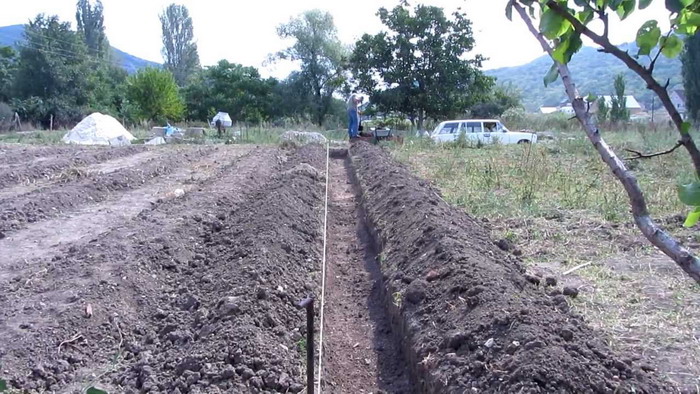 Подготовка на изкопа